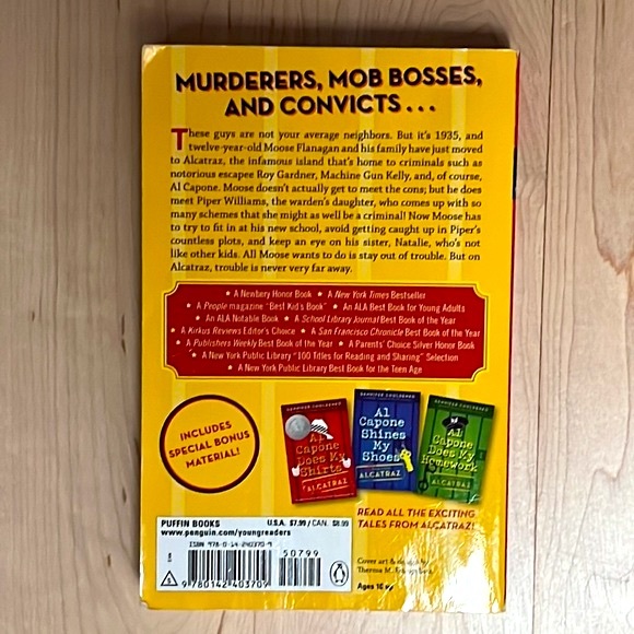 Al Capone Does My Shirts, a book by Gennifer Choldenko - Picture 2 of 4